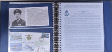 RAF ROYAL AIR FORCE 75TH ANNIVERSARY STAMP COLLECTION