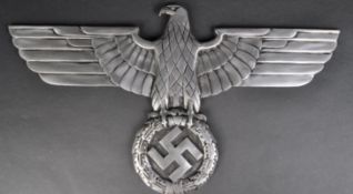 WWII SECOND WORLD WAR GERMAN THIRD REICH BUILDING PLAQUE