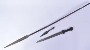 COLLECTION OF X3 EASTERN TRIBAL / ETHNIC WEAPONS