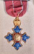 COMMANDER OF THE ORDER OF THE BRITISH EMPIRE MEDAL
