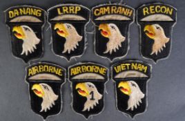 VIETNAM WAR ERA US UNITED STATES 101ST AIRBORNE PATCHES