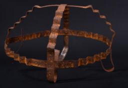 WWII SECOND WORLD WAR GERMAN WAFFEN SS CAMOFLAGE HELMET FRAME