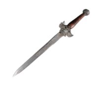 19TH CENTURY SPANISH DAGGER WITH TOLEDO BLADE