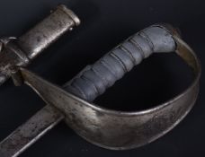 19TH CENTURY GUATEMALAN CAVALRY SWORD WITH TOLEDO BLADE