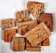 COLLECTION OF 14TH CENTURY JAVANESE TILES