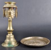 TWO EARLY 20TH CENTURY CHINESE TIBETAN ARTIFACTS