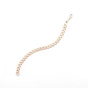 9CT ROSE GOLD WATCH CHAIN BRACELET