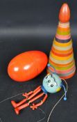 COLLECTION OF WOODEN PUZZLE CHILDS TOYS WITH PUPPET