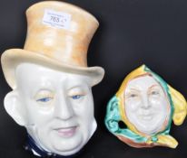 TWO 20TH CENTURY BESWICK WARE CERAMIC WALL PLAQUES