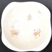 DANCING DAYS - BESWICK - ENGLISH SIDE PLATES & BOWL