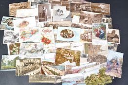 LOCAL INTEREST SINGLE-FAMILY POSTCARD COLLECTION