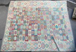 EARLY 20TH CENTURY TURKISH ANATOLIAN KILIM FLOOR RUG