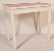 VINTAGE 20TH CENTURY WOODEN FORMICA TABLE