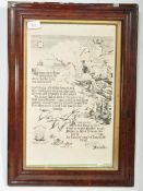 1926 NEPTUNE CERTIFICATE MARIS REX - HMS DIOMEDE