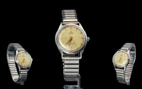 Omega - Sea-master Automatic / Manual Wind Steel Cased Wrist Watch. From the 1950's.