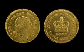 George III Gold Third Guinea date 1806 g