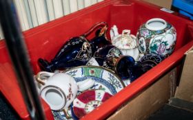 Collection of Mixed China and Glass, inc