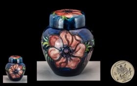 Moorcroft - Tubelined Lidded Jar of Smal
