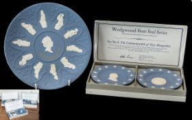 Collection of Wedgwood Blue Jasperware '