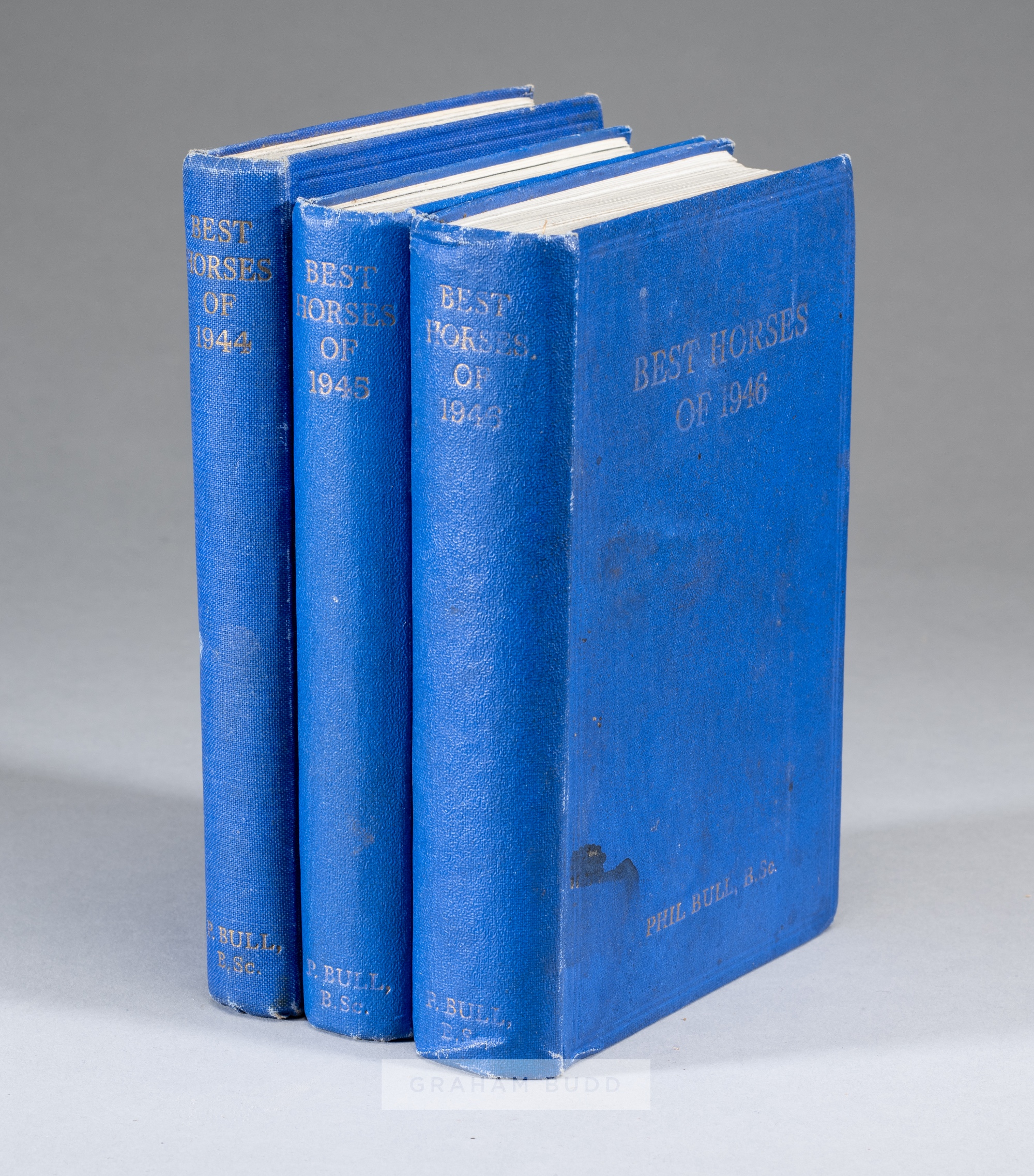 Phil Bull's Best Horse of ..., for 1944, 1945 & 1946, published by The Portway Press; sold