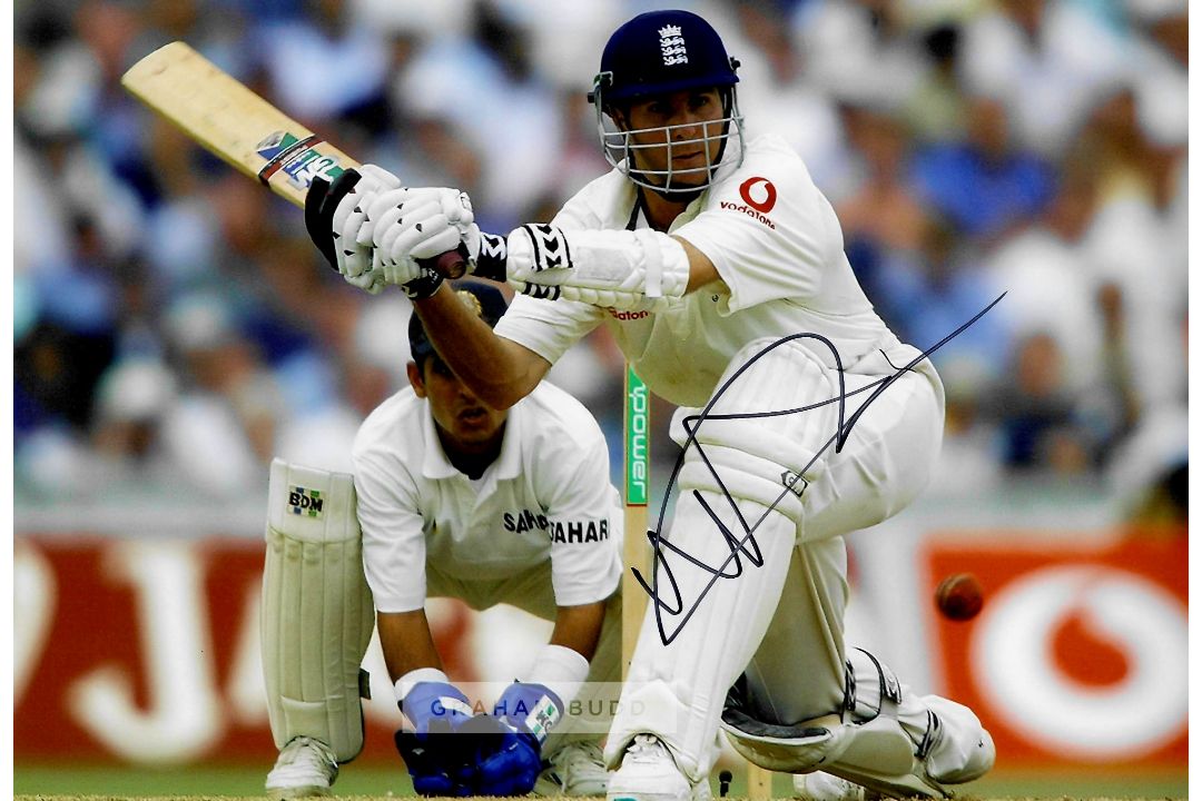 Collection of signed photographs of former England Cricket legends, comprising Alec Stewart OBE; - Image 9 of 10