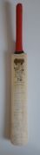 England v West Indies full squads signed full size bat commemorating the 2004 Npower test series