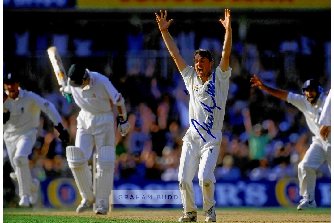 Collection of signed photographs of former England Cricket legends, comprising Alec Stewart OBE; - Image 7 of 10