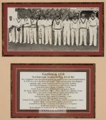 Signed b&w photograph of the 