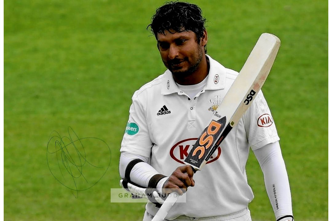 Sri Lanka cricket Kumar Sangakkara Collection, includes signed Sri Lanka limited edition cricket - Image 5 of 5