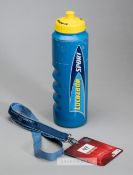 Football memorabilia, comprising Paul Robinson Lucozade Sport water bottle, bearing ROBINSON in