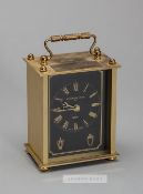 Manchester United FC mantel clock commemorating winning the double in season 1993-94, awarded to the