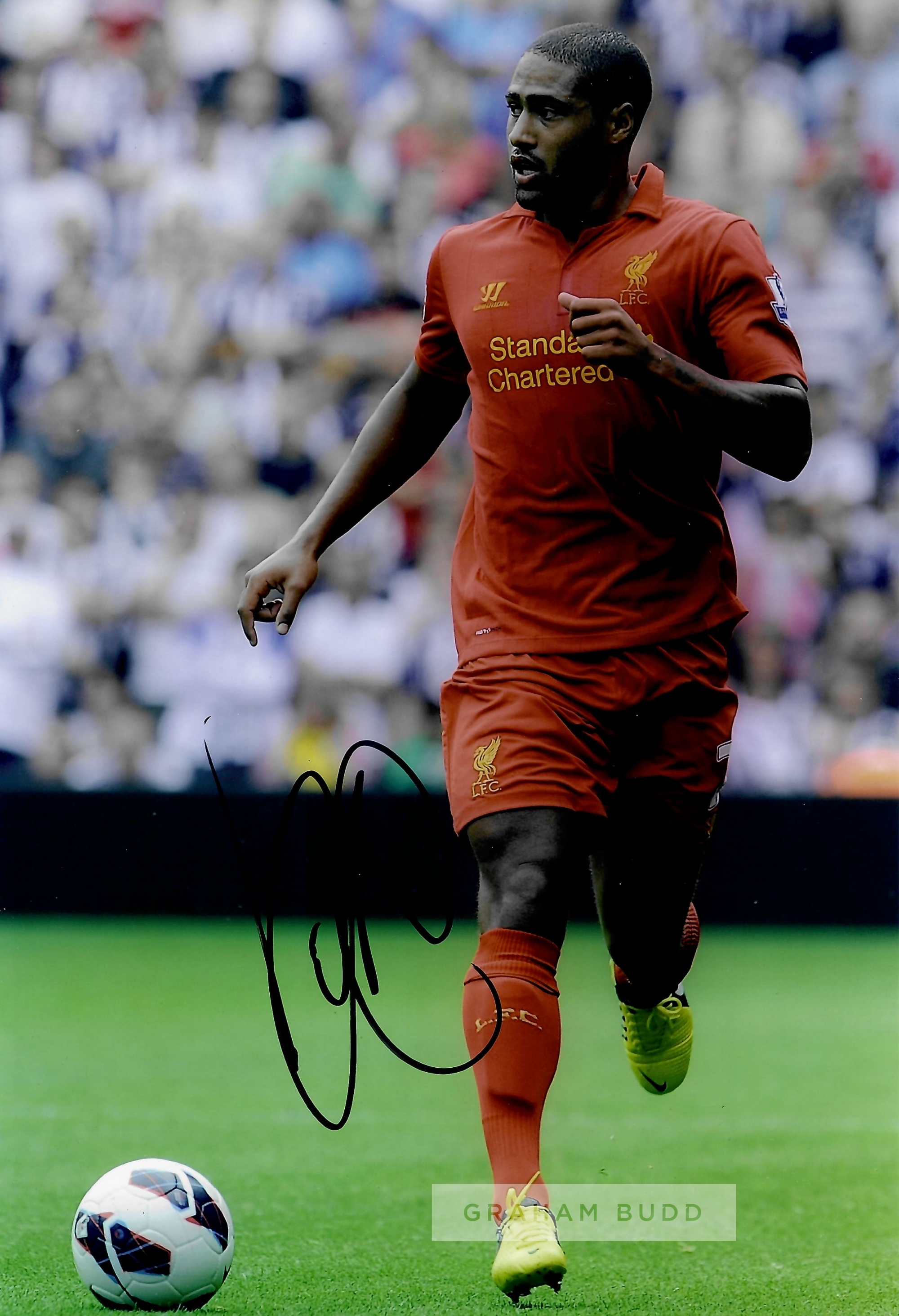 Liverpool FC collection of eleven signed photographs, including Jordan Henderson, Glenn Johnson, - Image 2 of 11