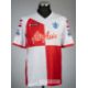 The red and white quartered Queen's Park Rangers no.34 third choice jersey worn by Taye Taiwo in the - Image 2 of 2