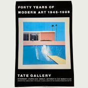 David Hockney OM CH RA (British, b.1937) 'A Bigger Splash' poster, 1986, Print on 300gsm photo rag