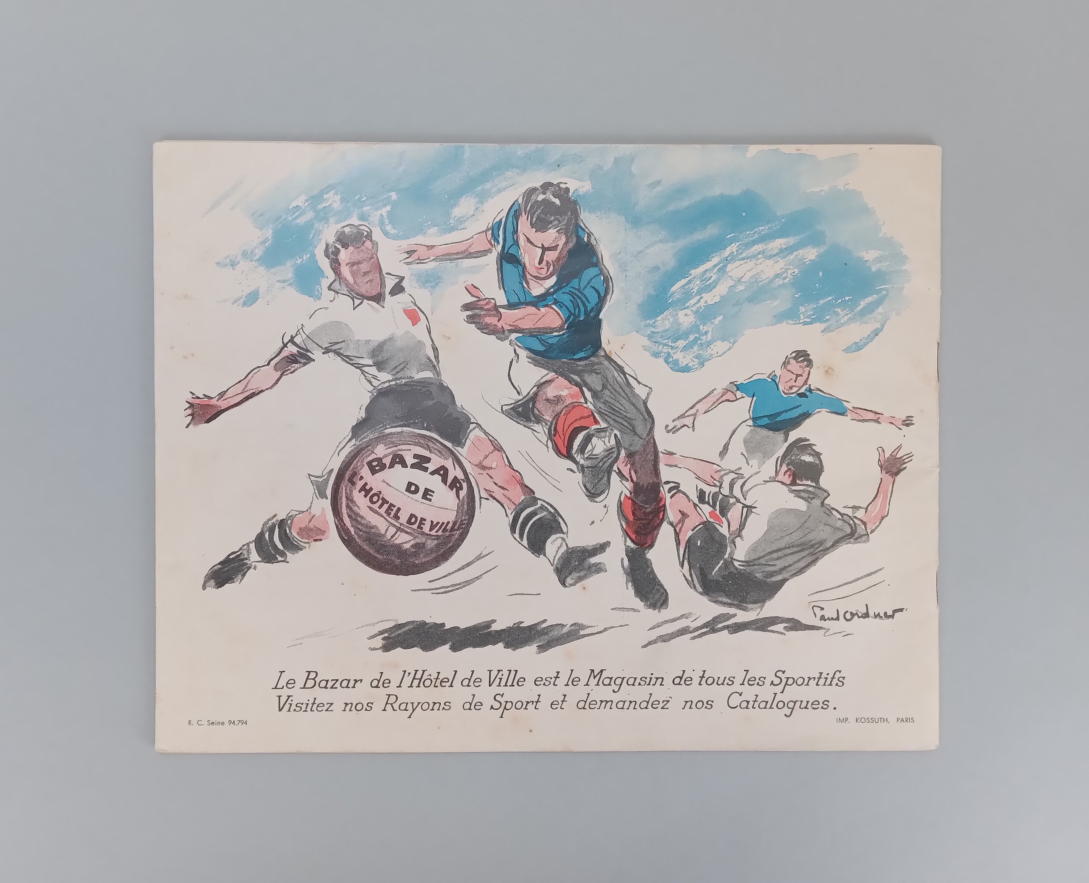 France 1938 World Cup official tournament programme, published by the French F.A. - Image 5 of 5