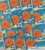 World Cup 1954 Switzerland superb collection of match programmes, 22/26 issued complete, lacking