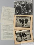 Mervyn Griffiths was referee for two matches and lineman in another in 1950 World Cup in Brazil