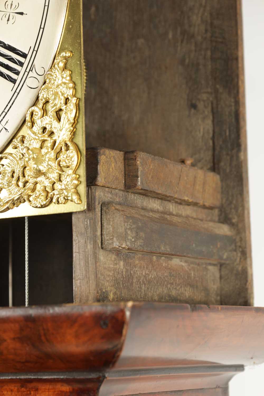 DANIEL QUARE, LONDON. A FINE QUEEN ANNE BURR WALNUT THREE-MONTH DURATION LONGCASE CLOCK - Image 6 of 22