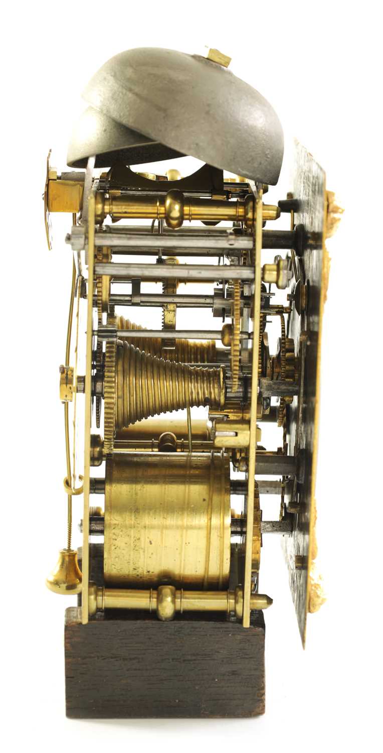 THOMAS TOMPION, LONDINI. AN IMPORTANT AND RARE PRE NUMBERED CHARLES II FIGURED WALNUT DUTCH STRIKING - Image 10 of 38