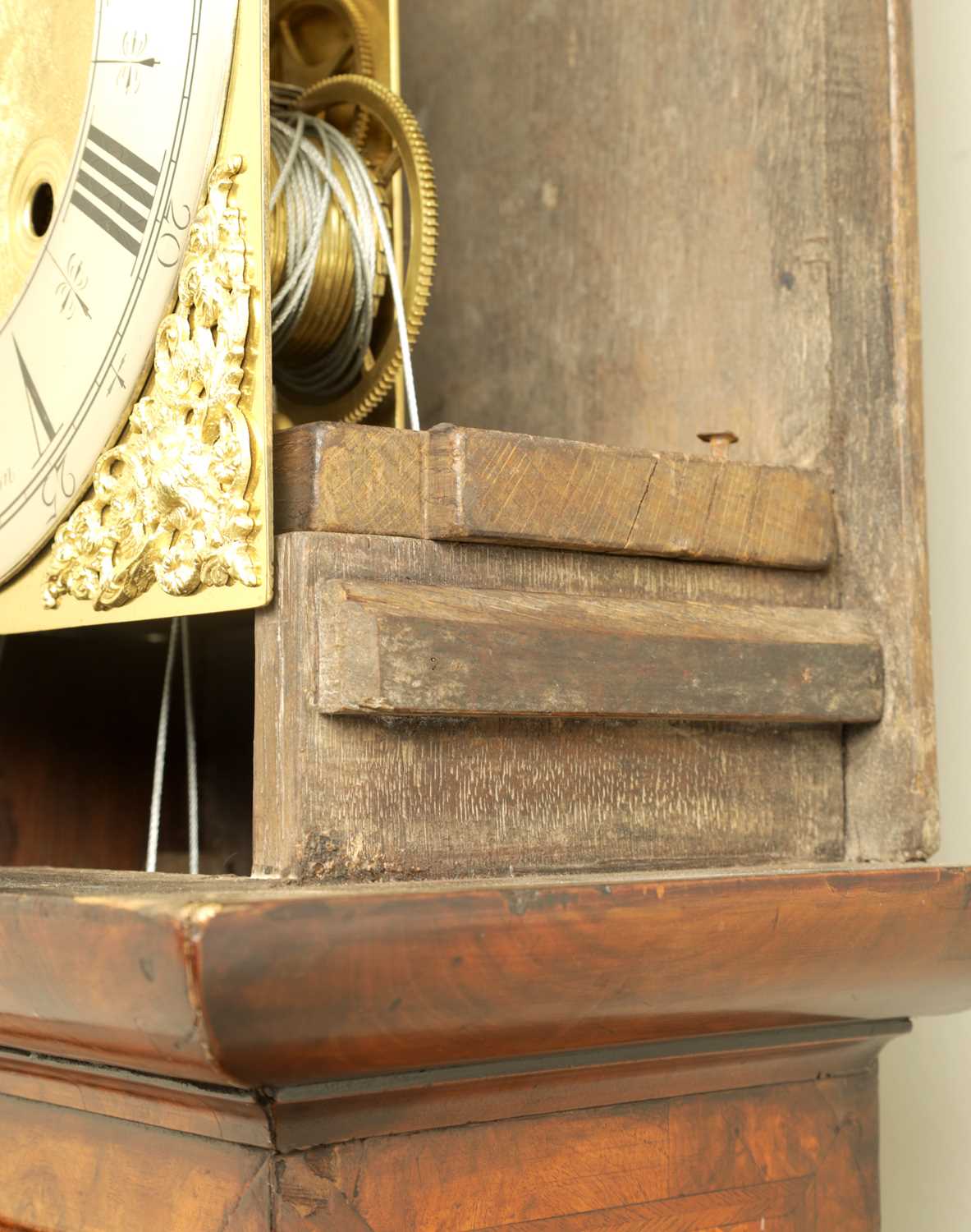 DANIEL QUARE, LONDON. A FINE QUEEN ANNE BURR WALNUT THREE-MONTH DURATION LONGCASE CLOCK - Image 18 of 22