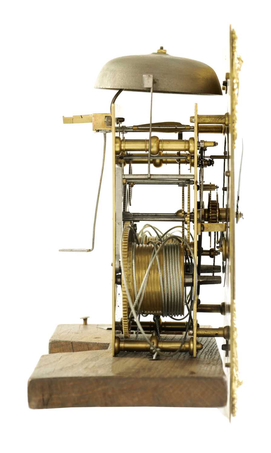 DANIEL QUARE, LONDON. A FINE QUEEN ANNE BURR WALNUT THREE-MONTH DURATION LONGCASE CLOCK - Image 16 of 22