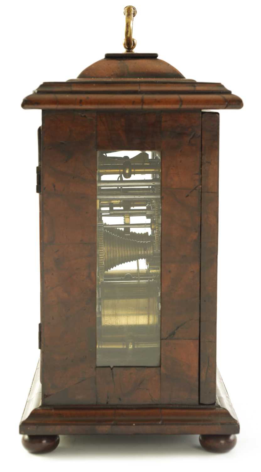 THOMAS TOMPION, LONDINI. AN IMPORTANT AND RARE PRE NUMBERED CHARLES II FIGURED WALNUT DUTCH STRIKING - Image 7 of 38