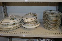 A Limoges part dinner service.