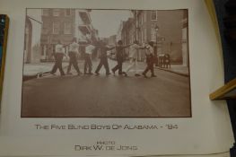 A group of ten prints after Dirk W. De Jong, published by Fame Music.