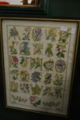 A modern alphabet sampler.