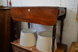 A 19th century mahogany Pembroke table.