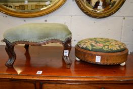 Two footstools.
