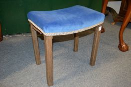 A George VI Coronation stool.