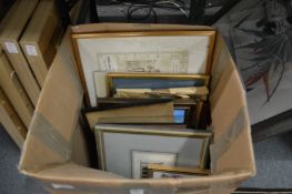 Various paintings and prints etc.