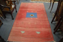 A modern Kilim carpet.